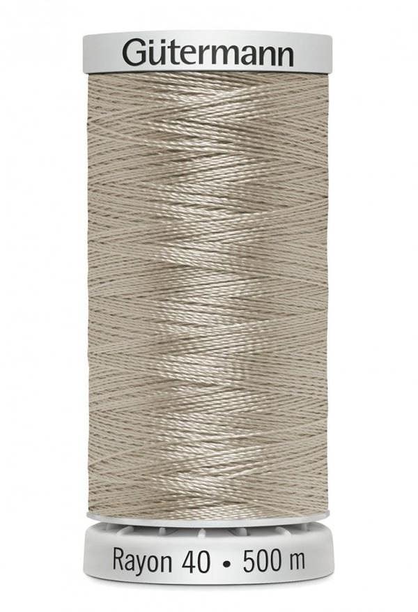 Gutermann No 40 Sulky Rayon Embroidery Thread 500m Rayon Thread Suitable For Embroidery