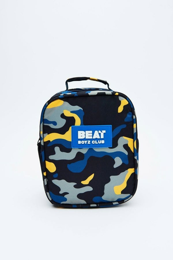 Beat Boyz Club Camo Lunch Bag - Yellow Pop