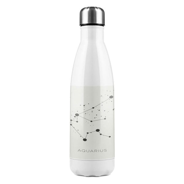 Benjamin Tate Design Star Constellation Zodiac Aries Dining Stainless Steel Bottle