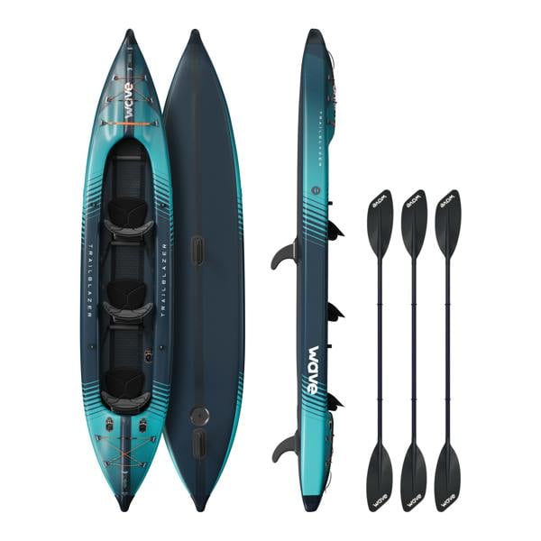 Wave Trailblazer 3.0 | Inflatable Kayak | Drop-Stitch | 2-3 Seater