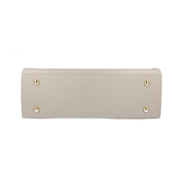 Burberry Banwell Medium Leather Handbag - Limestone