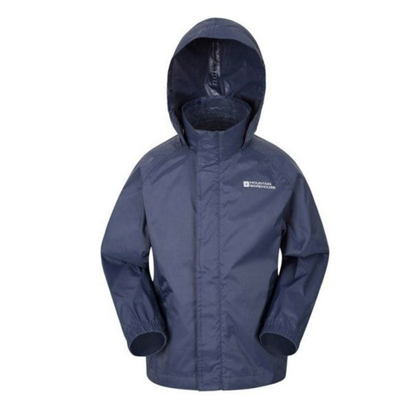 Mountain Warehouse Kids Pakka Waterproof Jacket - Dark Blue