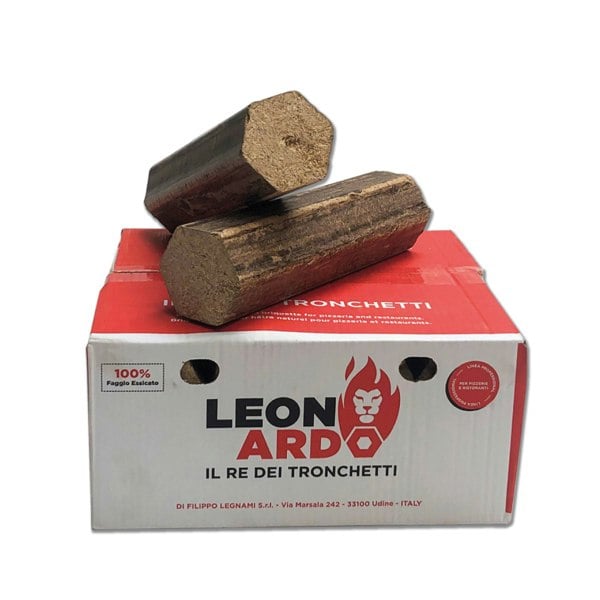 Leonardo Beech Pizza Briquette: Designed for Restaurants - Globaltic