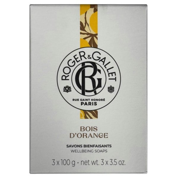 Roger & Gallet Bois D'Orange Perfumed Soap 3 x 100g