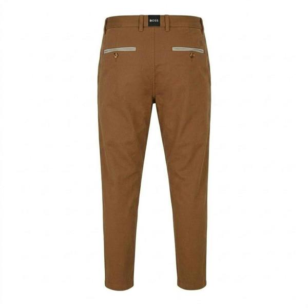 Hugo Boss Mens Kaiton Slim Chinos - Brown - 
