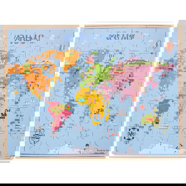 World Map Puzzle