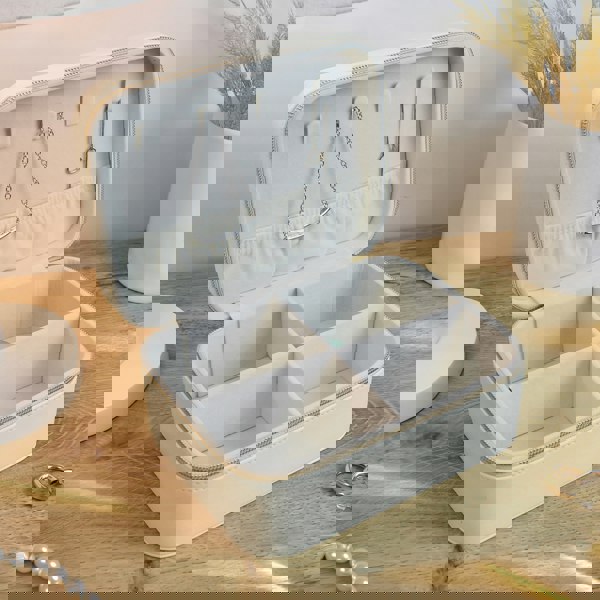 Personalised Memento Company Personalised Wedding Travel Jewellery Box