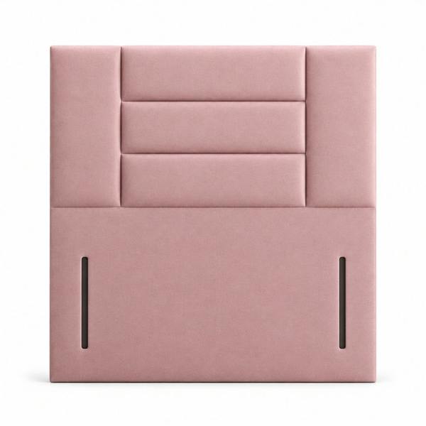 Great British Beds Hebden Headboard - Pink Plush