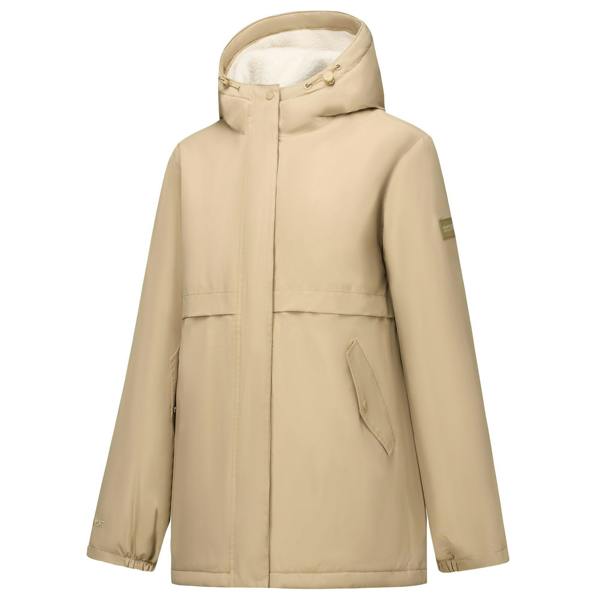 Regatta Womens/Ladies Brielly Waterproof Jacket - Barleycorn/Light Vanilla - 