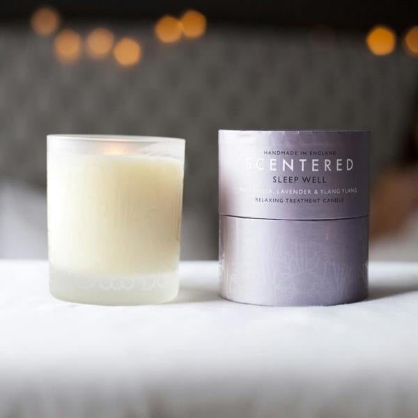 Sleep Well candle helping for sleep
