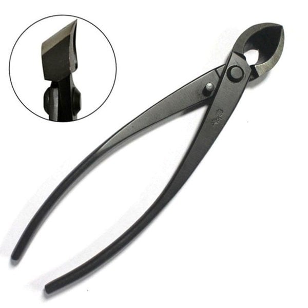 Japanese Premium Ryuga Black Carbon Steel Branch Cutter 205mm | With Case - Yorkshire Bonsai