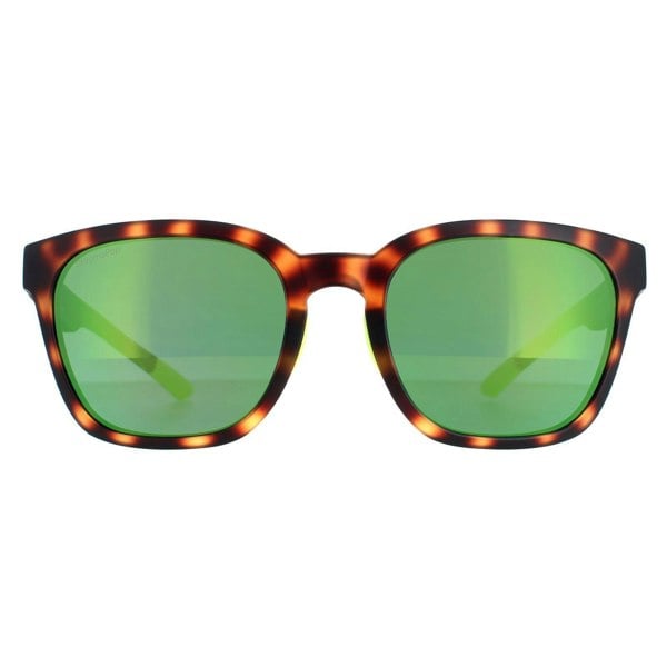 Smith Sunglasses Founder A84 X8 Matte Tortoise Green Mirror