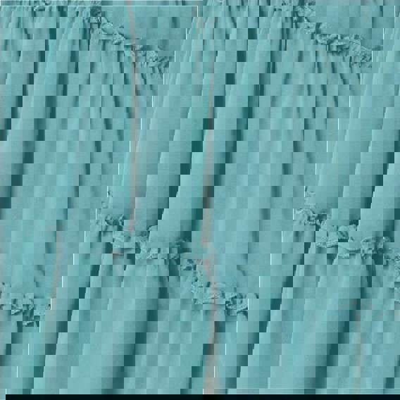 Green | Tiered Long Sleeve Mini Dress