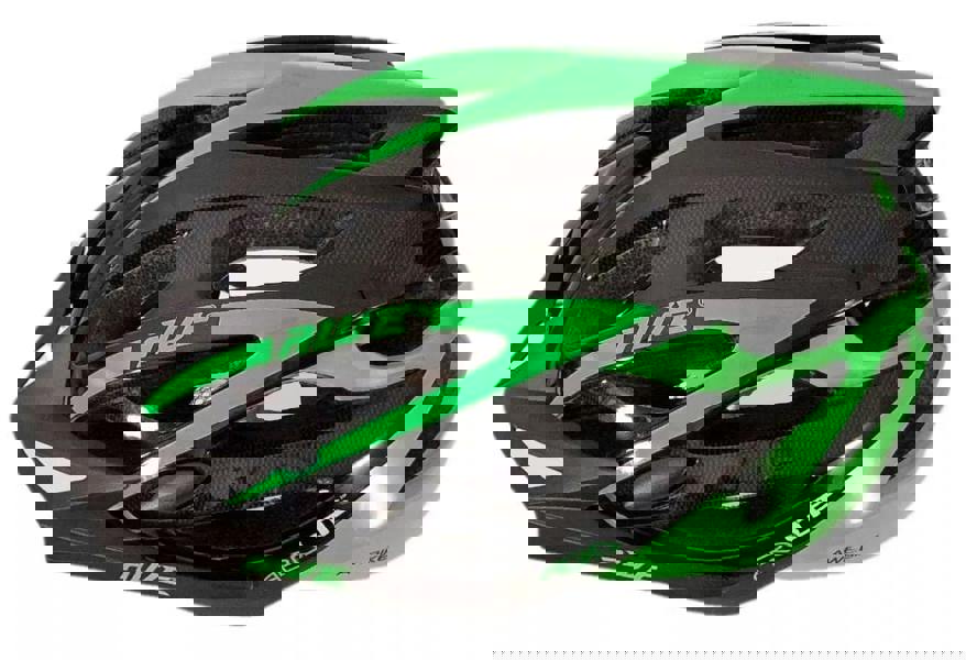 AweAeroLite In Mould Adult Bike Helmet Large 58-61cm Black/Green