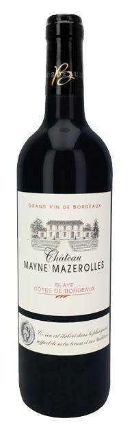 Chateau Mayne Mazerolles, Blaye Cotes de Bordeaux 2020 75cl