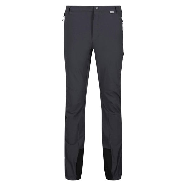 Regatta Mens Mountain III Hiking Trousers - Seal Grey/Black