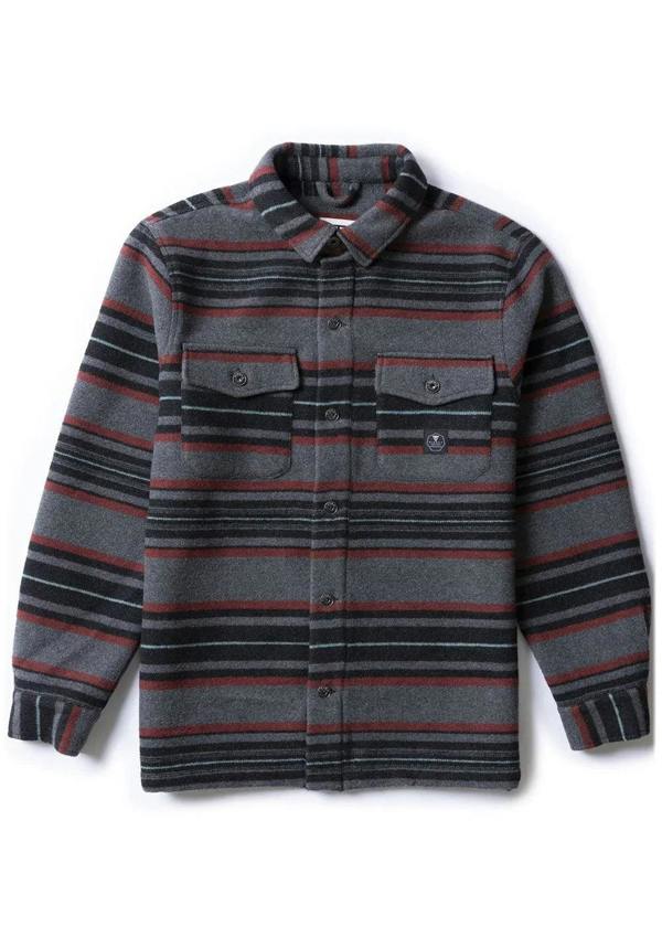 Vissla West Coast Overshirt - Grey Heather