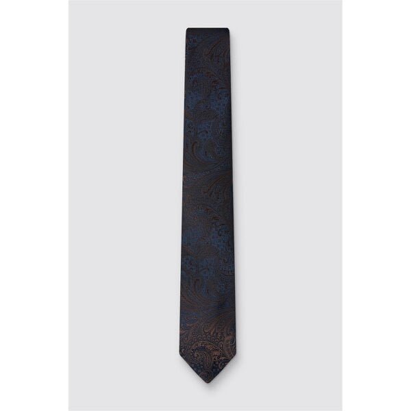 Antique Rogue Navy Paisley Tie