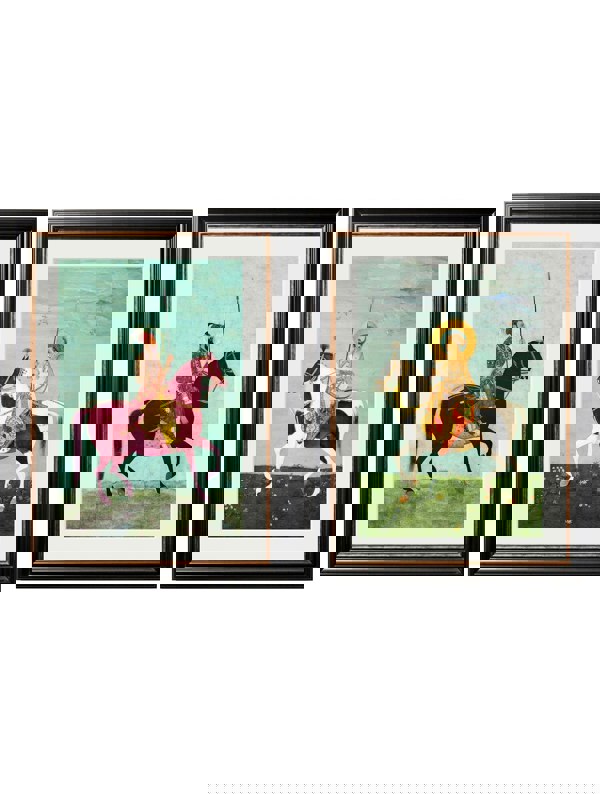 Exceptional Art Mughals - Horsemen