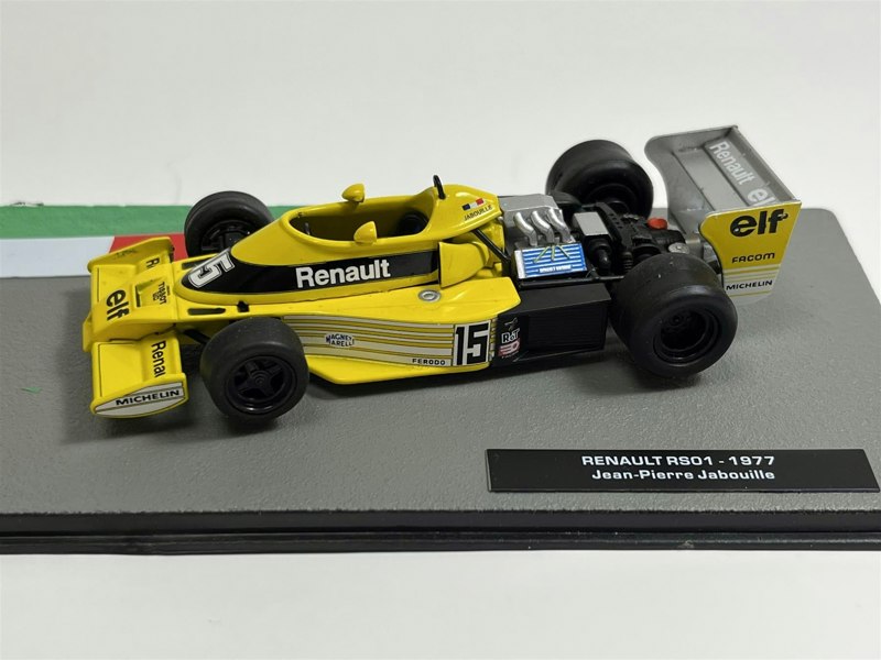 F1 Collection Jean Pierre Jabouille Renault RS01 1977 1:43 Scale