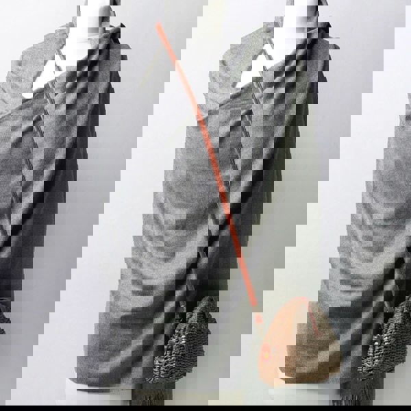 Antonia York Grey Pashmina | Drew Medium Dark Grey Super Soft Large Special Occasion Wrap with Tassels