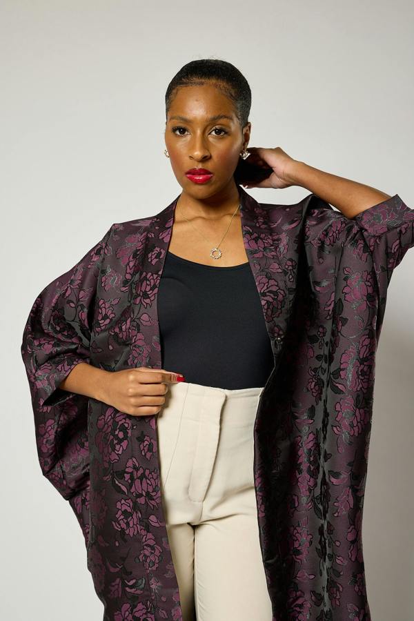 Lioness by TF Lavender Bloom Kimono Jacket