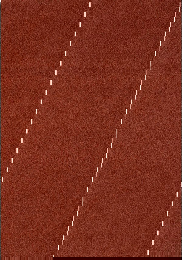 Shaggy Rug Plain Orange ultra soft 30 mm pile, non-shedding