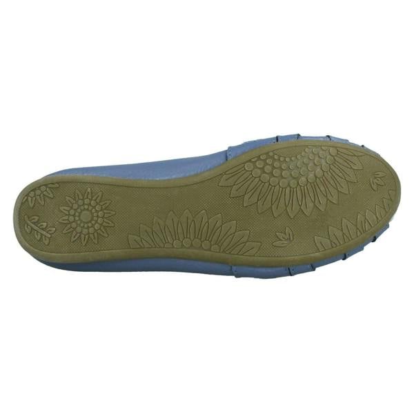 Down to Earth Ladies Down To Earth Peep Toe Casual Shoes F00328