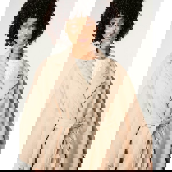 Blue Vanilla Belted Cape Coat