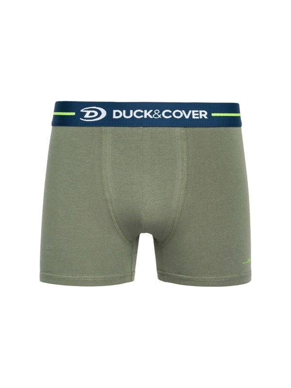 Duck and Cover Amero Boxers 3pk Green Mix