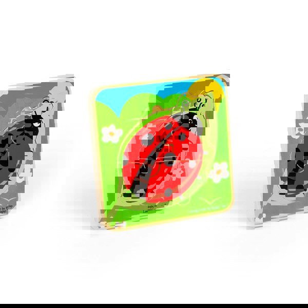 Bigjigs Toys Lifecycle Layer Puzzle - Ladybug
