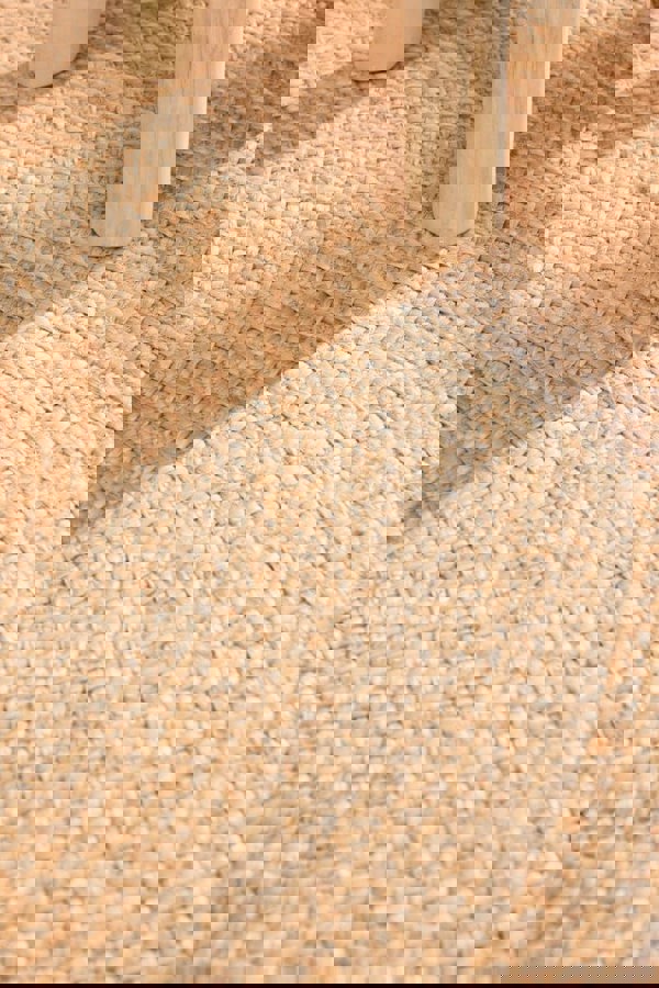 The Rugs Jutta Natural Round Jute Rug - Stylish & Comfort