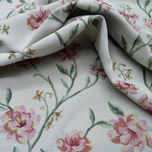 Ashley fabric close-up in Pink
