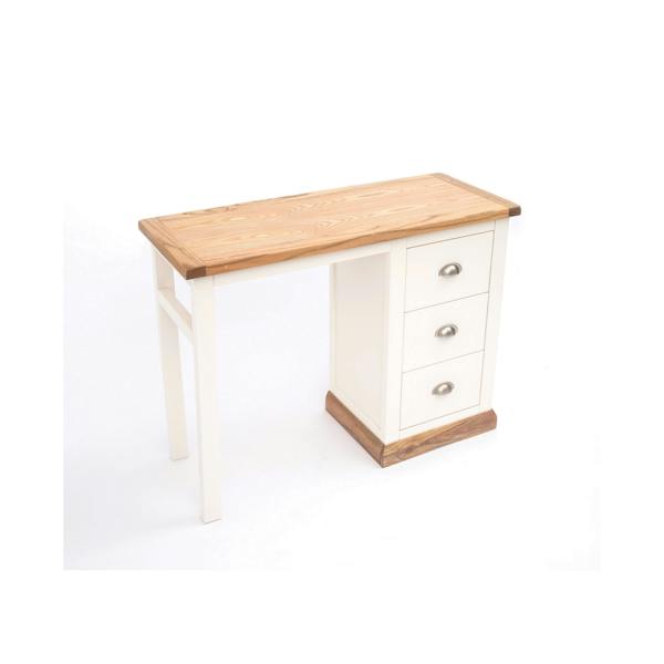 Cabinet Bits Tropea 3 Drawer Desk - Dressing Table Chrome Cup Handle