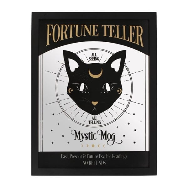 Serano Mystic Mog Mirrored Wall Hanging