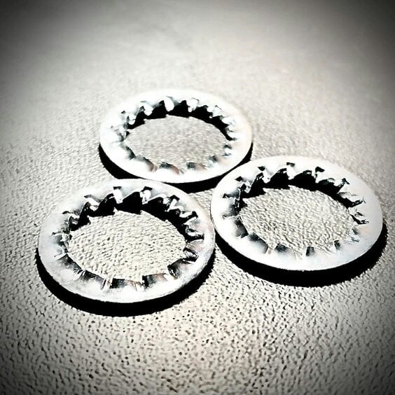 Fixaball BA Imperial Internal Shakeproof Washers Zinc BZP DIN6798J