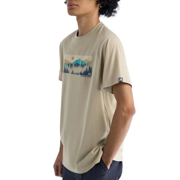 Trespass Mens Benny T-Shirt - Oat - 