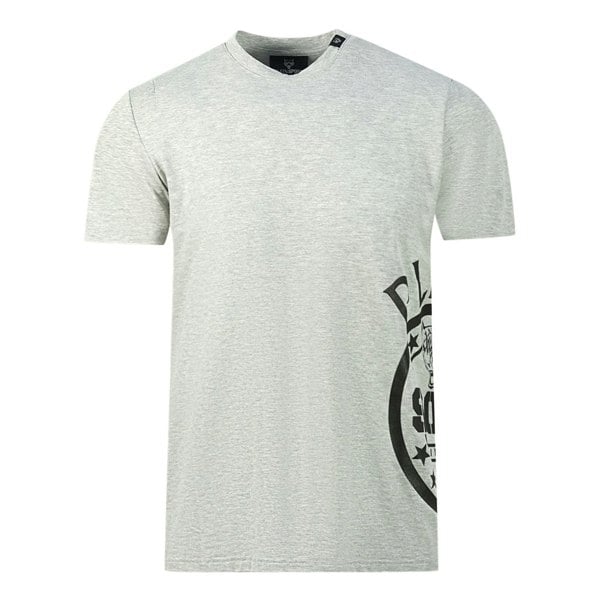 Plein Sport Side Logo T-Shirt - Grey