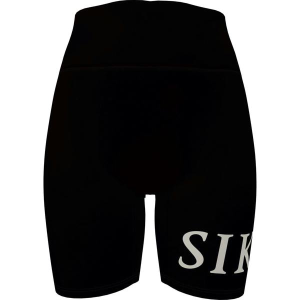 SikSilk Womens/Ladies Slim Cycling Shorts - Black - 