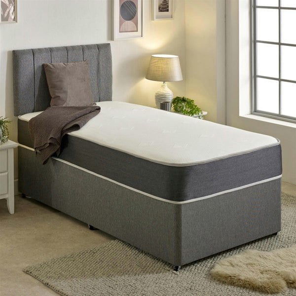 Starlight Beds Linear Cool Touch Hybrid Mattress - 20cm Deep, Soft Firmness