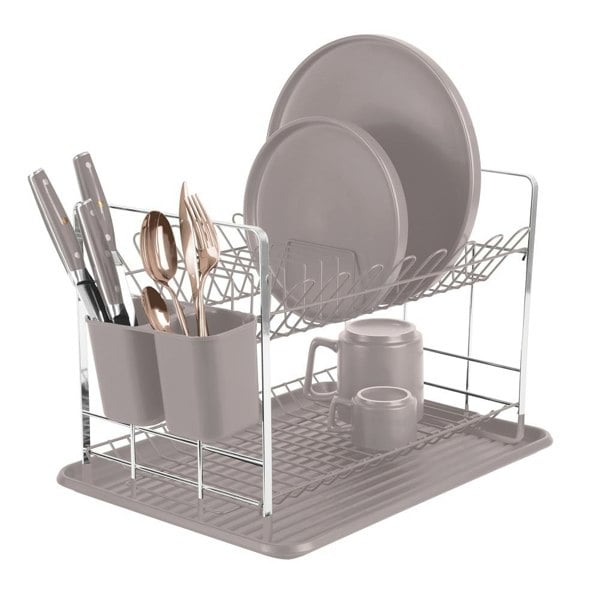 Dish drainer Berlinger Haus BH 8596 matt taupe