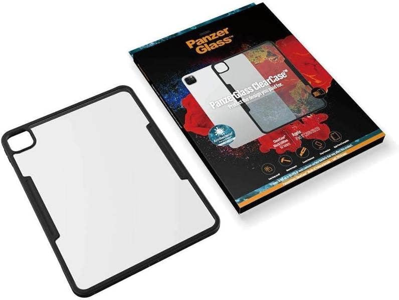 PanzerGlass Panzer Glass Clear Case for iPad 11" 2018/20/21 Black Edition - 0311