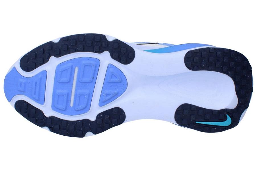 Nike Womens Vomero 18 Running Trainers Hm6804 Shoes  114 - White Midnight Navy Blue Fury 114 - Photo 4