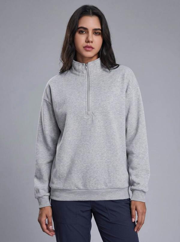 Anniou Fleece Lined Quarter Zip Pullover