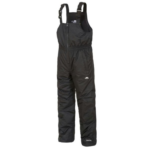 Trespass Childrens/Kids Kalmar Waterproof Bib Ski Trousers - Black