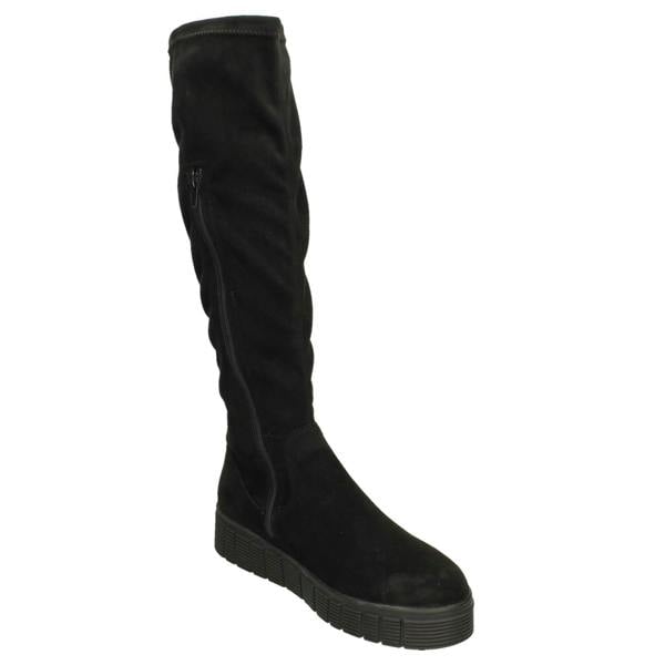 Rieker Ladies Rieker Knee High Platform Wedge Boots W1080