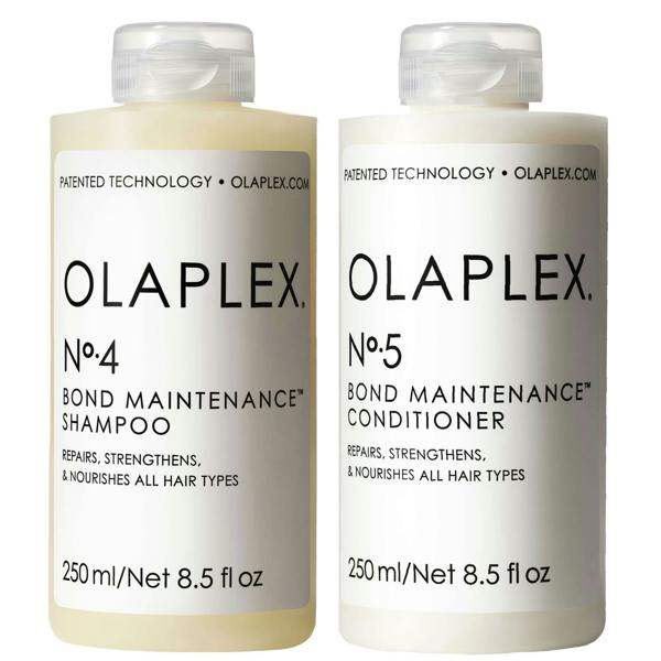 Olaplex Bundles Duo: Shampoo No.4 Bond Maintenance 250ml & Conditioner No.5 Bond Maintenance 250ml