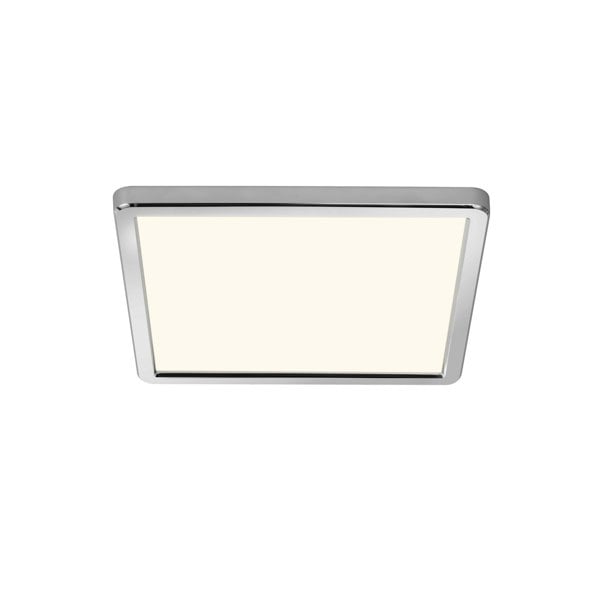 Nordlux Oja 29 Square | IP54 3000/4000K | 3-Step | Ceiling light | Chrome