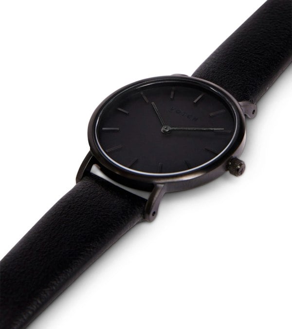 Votch Black & Black Watch | Petite