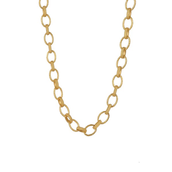 Lila Rasa Daphine Oval Link Necklace